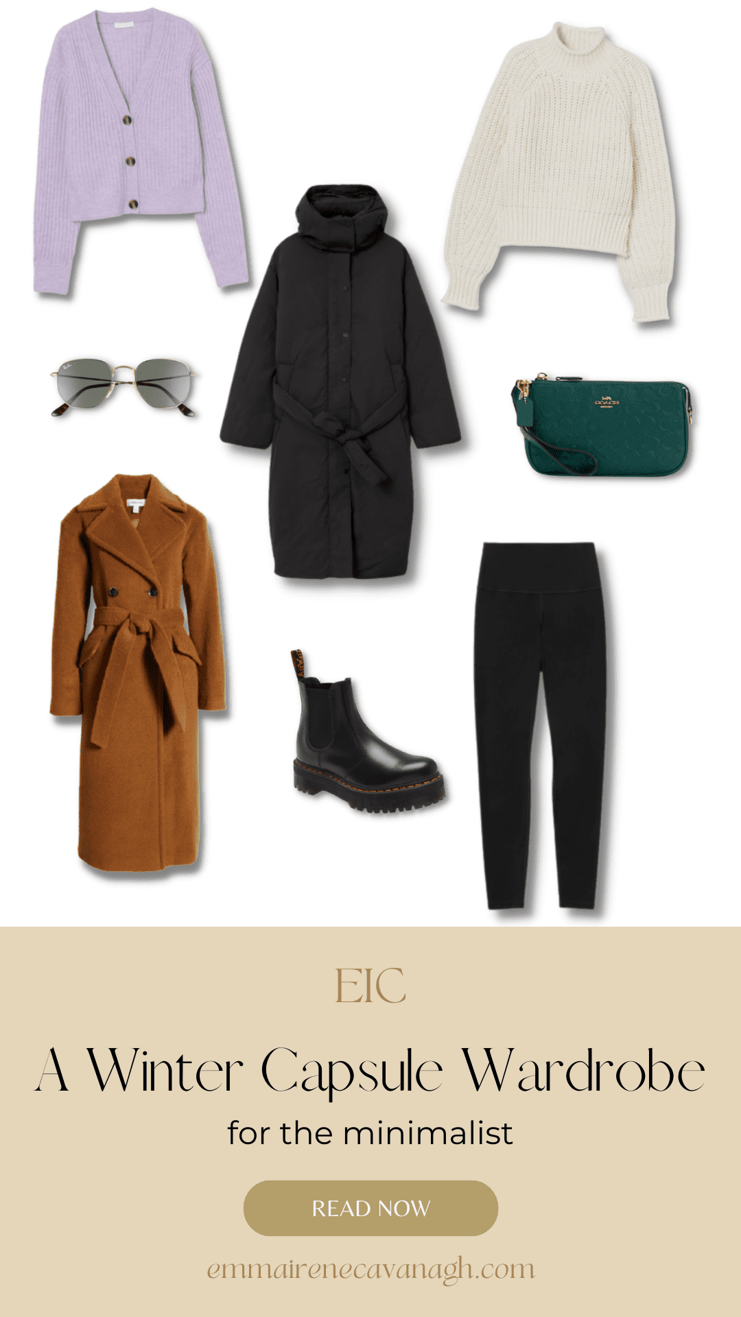 A Complete Winter Capsule Wardrobe For The Minimalist (Checklist)